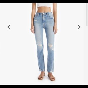 MOTHER High Waisted Rider Skimp Jeans
